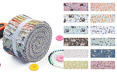CraftsFabrics 2,5 Zoll 20 Stück Cartoon-Tiere Kinderstoff-Jelly-Rolls-Streifen